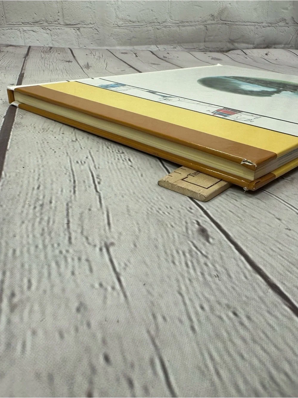 Wheels and Wings Kids Book - Yellow & White
